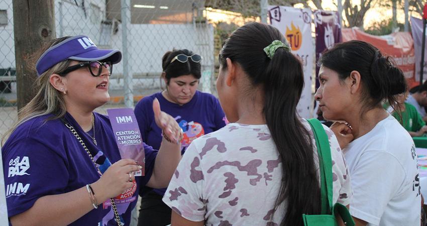 Realiza IMM Jornada Intercultural en Melitón Albáñez para acercar servicios y promover derechos Realiza IMM Jornada Intercultural en Melitón Albáñez para acercar servicios y promover derechos