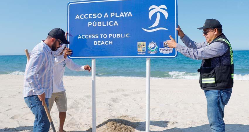 Supervisan playas de Los Cabos para garantizar condiciones de acceso y seguridad Supervisan playas de Los Cabos para garantizar condiciones de acceso y seguridad
