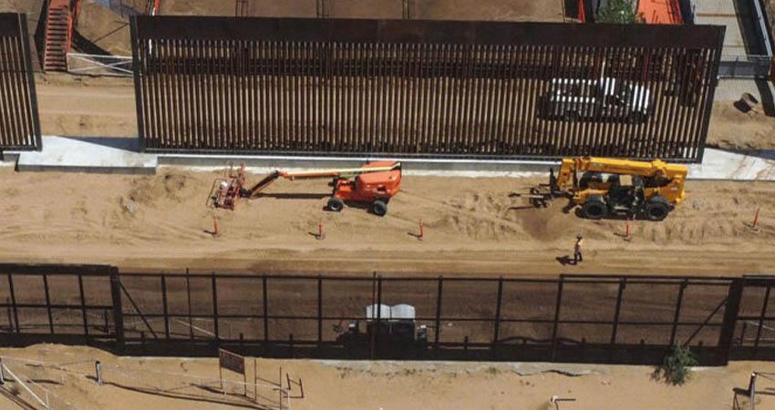 Estados Unidos construye nuevo muro secundario en la frontera con México Estados Unidos construye nuevo muro secundario en la frontera con México