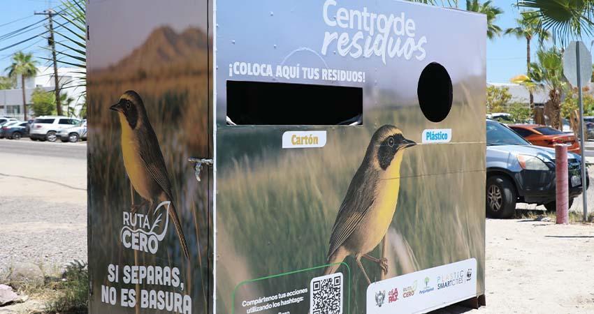 Lanzan Ruta Cero 2.0 con nueva imagen en contenedores de reciclaje Lanzan Ruta Cero 2.0 con nueva imagen en contenedores de reciclaje