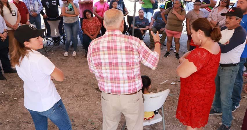 Gobernador Castro Cosío brindará certidumbre legal a familias del predio Mar Sol, en La Paz Gobernador Castro Cosío brindará certidumbre legal a familias del predio Mar Sol, en La Paz