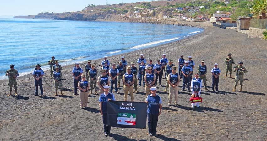 Continua MARINA con la campaña “Limpieza de Playas y Costas” en Santa Rosalía Continua MARINA con la campaña “Limpieza de Playas y Costas” en Santa Rosalía