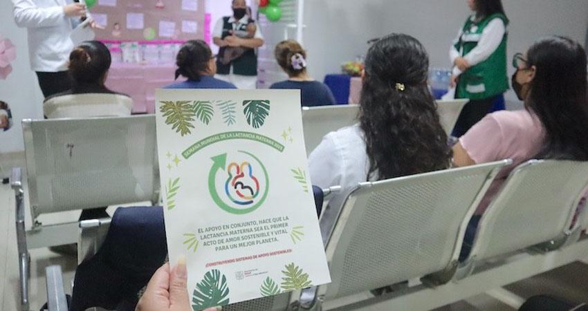 Desarrollan jornadas informativas para promover lactancia materna en BCS Desarrollan jornadas informativas para promover lactancia materna en BCS