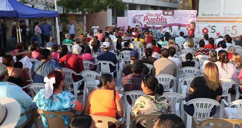 Encabeza Milena Quiroga audiencias ciudadanas por el Día del Pueblo en El Pedregal La Paz Encabeza Milena Quiroga audiencias ciudadanas por el Día del Pueblo en El Pedregal La Paz