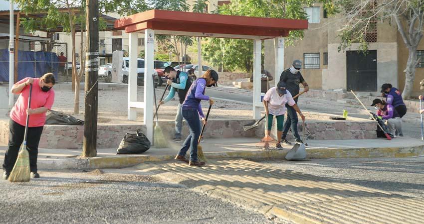 Realiza Ayuntamiento de La Paz una jornada de limpieza en El Pedregal Realiza Ayuntamiento de La Paz una jornada de limpieza en El Pedregal