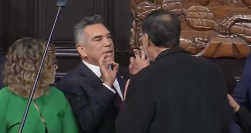 Noroña denunciará a “Alito” tras altercado en la Permanente