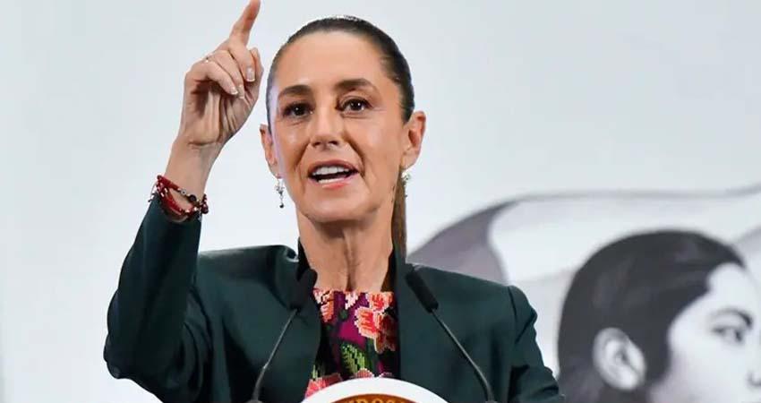 Así es el PRIAN, dice Sheinbaum tras pleito entre Fernández Noroña y 'Alito' Moreno