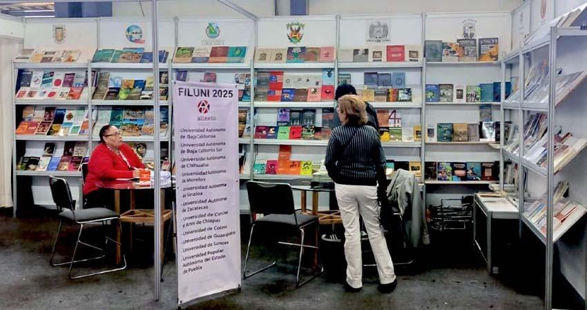 Producción editorial de la UABCS presente en Feria Internacional del Libro de las Universitarias y los Universitarios UNAM 2025 Producción editorial de la UABCS presente en Feria Internacional del Libro de las Universitarias y los Universitarios UNAM 2025