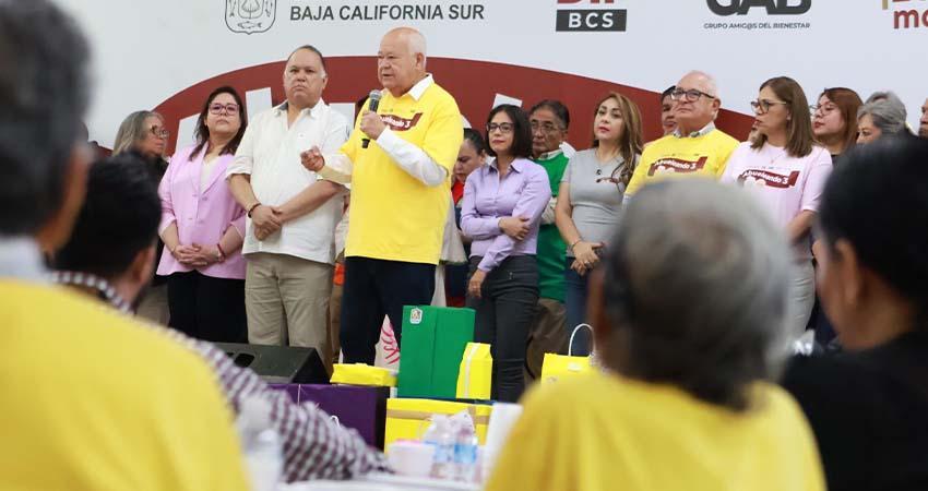 Reconoce Castro Cosío aportación de adultos mayores para el desarrollo de BCS Reconoce Castro Cosío aportación de adultos mayores para el desarrollo de BCS
