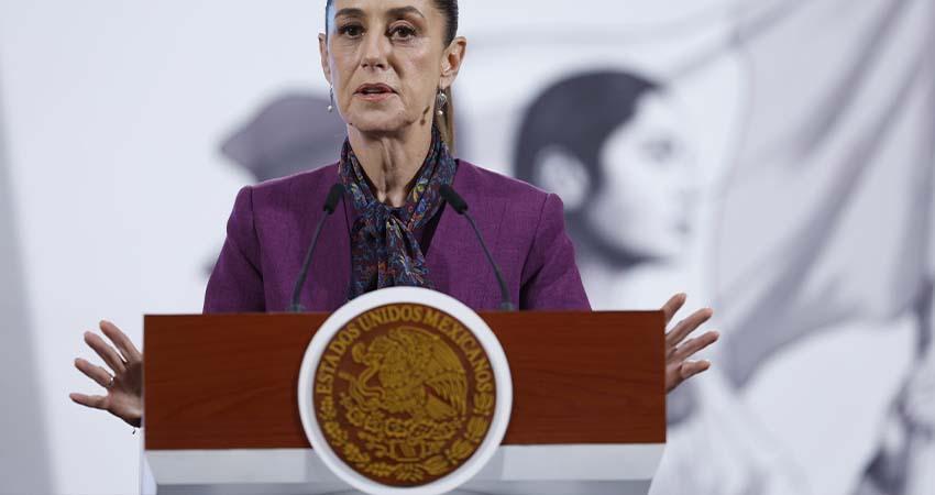 Sheinbaum rechaza señalamientos de Trump sobre poder de los cárteles en México Sheinbaum rechaza señalamientos de Trump sobre poder de los cárteles en México