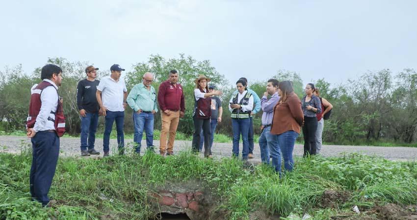Avanzan trabajos de reconstrucción en el municipio de La Paz Avanzan trabajos de reconstrucción en el municipio de La Paz