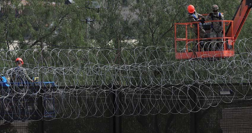 EE.UU. vuelve más hostil muro fronterizo con México al reforzar su seguridad: activistas EE.UU. vuelve más hostil muro fronterizo con México al reforzar su seguridad: activistas