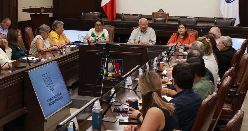 Gobernador Castro Cosío encabeza reunión de evaluación tras el paso del huracán “Lorena” Gobernador Castro Cosío encabeza reunión de evaluación tras el paso del huracán “Lorena”