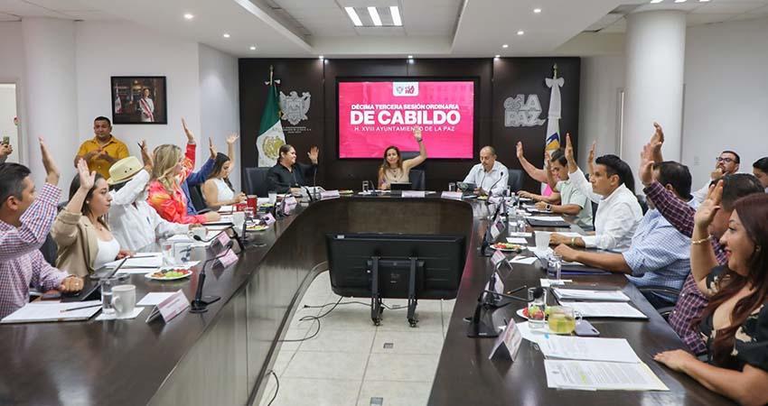 Aprueba Cabildo nuevo reglamento para el Malecón de La Paz Aprueba Cabildo nuevo reglamento para el Malecón de La Paz