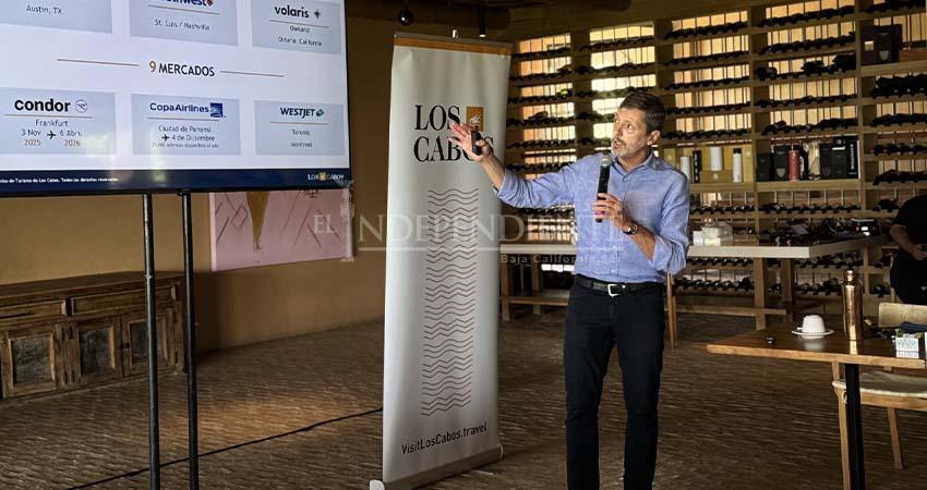 En lo que va del 2025, Los Cabos a "estrenado" 9 rutas aéreas internacionales nuevas