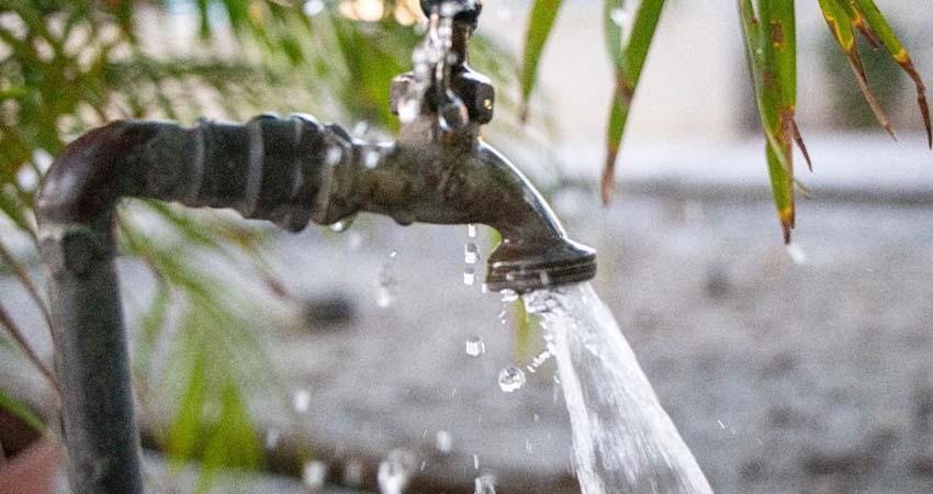 Informa el OOMSAPAS La Paz cumplimiento del 91% en el suministro de agua potable