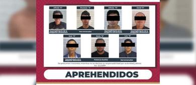 Fueron aprehendidas 7 personas por diversos delitos en BCS