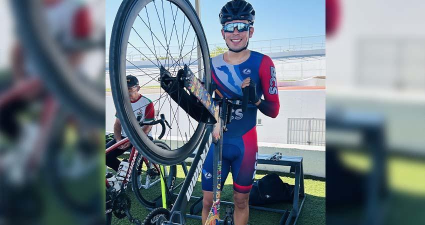 El Sudcaliforniano Ricardo Peña afina preparación para el mundial de ciclismo en Chile