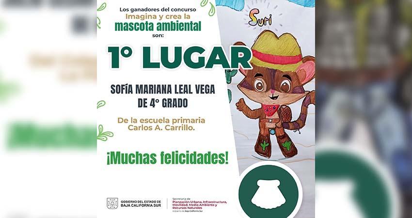 Niñas y niños destacan creatividad en el concurso “Imagina y crea la mascota ambiental”