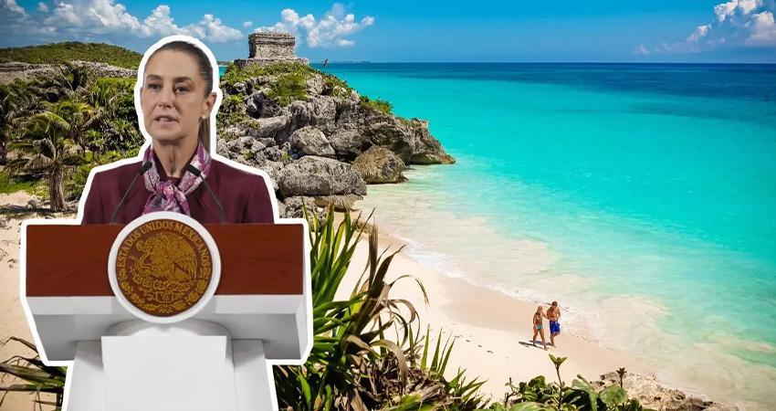 Sheinbaum: Turismo ya revisa polémicas restricciones en Tulum