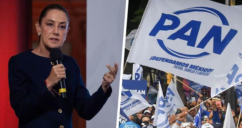 Sheinbaum critica 'relanzamiento del PAN' durante emergencia: 'Muy poca sensibilidad'