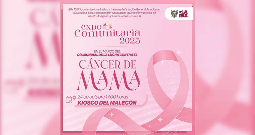 Invita Ayuntamiento de La Paz a la Expo Comunitaria 2025