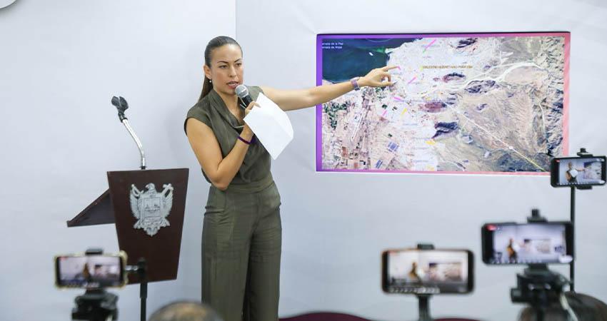 Anuncia Milena Quiroga primera etapa del Programa Emergente de Reencarpetado en 14 vialidades de La Paz Anuncia Milena Quiroga primera etapa del Programa Emergente de Reencarpetado en 14 vialidades de La Paz