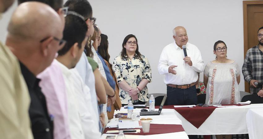 Castro Cosío se reúne con autoridades involucradas en la estrategia “Échale Montón”