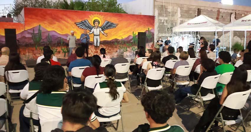 Acude Castro Cosío a “Tardes de Paz”, organizada por el Instituto Sudcaliforniano de la Juventud
