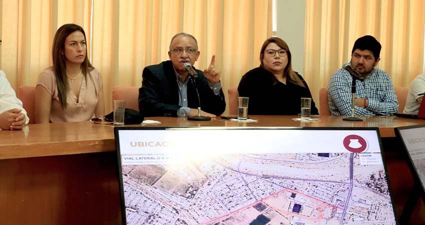 Autoridades de gobierno presentan en la UABCS proyecto para mejorar la movilidad en la zona adyacente al campus