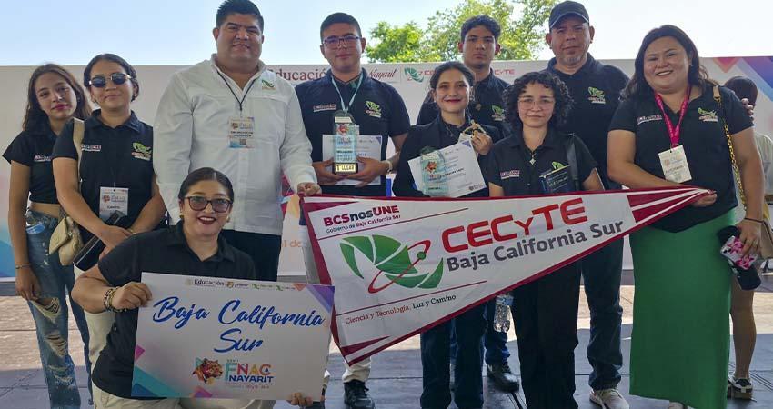 CECyTE BCS destaca en el Festival Nacional de Arte y Cultura