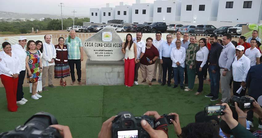 Encabeza Castro Cosío el inicio de construcción de la Casa Cuna- Casa Hogar en Los Cabos