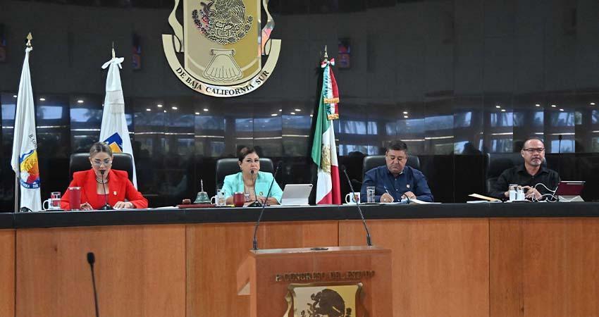 Congreso de BCS analiza paquete económico 2026 del gobierno de BCS