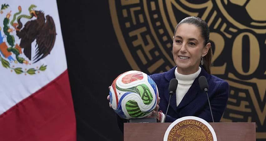 Sheinbaum regalará su boleto para inauguración del Mundial 2026