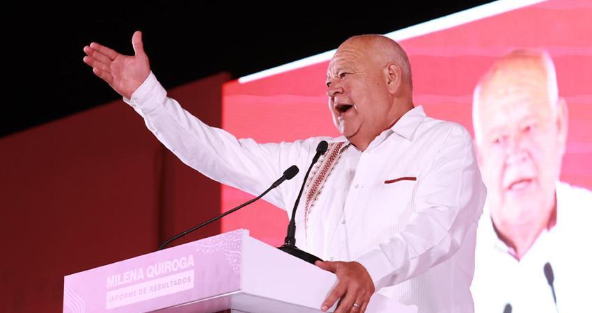 Reconoce Gobernador Víctor Castro planeación, coordinación, inversión y transparencia de alcaldía de La Paz