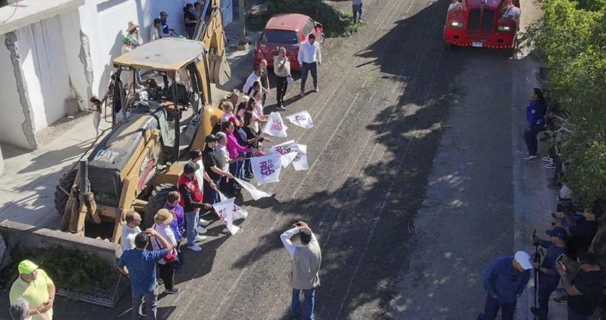 Arranca el Ayuntamiento de La Paz con reencarpetado del principal bulevar de Villas del Encanto