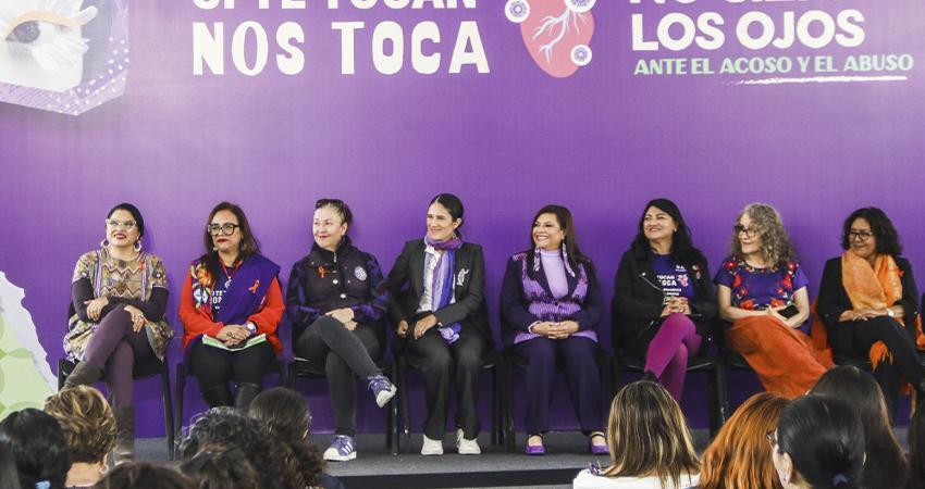 'Si te toca, nos toca': Lanzan campaña contra el acoso