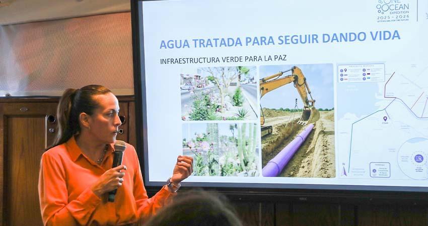 La Paz ha avanzado hacia una vida más sustentable: Milena Quiroga