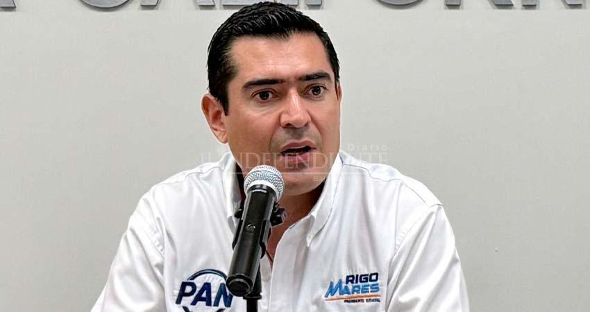 Rigo Mares: “Que demuestre el gobernador que lo que dicen de él es mentira”