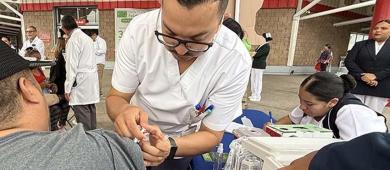 Secretaria de Salud establece macrocentros de inmunización universal en BCS