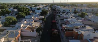 Concluye Ayuntamiento de La Paz obra de reencarpetado en calle Arboledas
