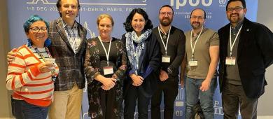 Profesora de UABCS participa en histórica reunión del Panel Intergubernamental de Cambio Climático en París