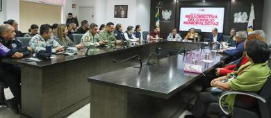 Encabeza Milena Quiroga instalación del Consejo Municipal de Paz