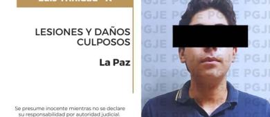 Vinculado a proceso por lesiones y daños culposos el imputado por hechos en malecón de La Paz