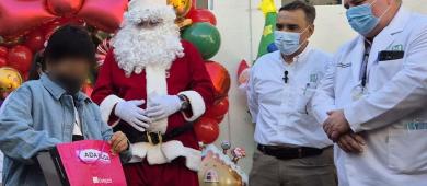 Llega la magia de la navidad al OncoCREAN del Hospital General de Zona No.1 La Paz