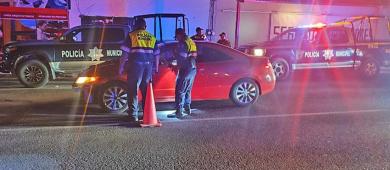 Refuerzan operativos de alcoholimetría en La Paz para prevenir accidentes viales