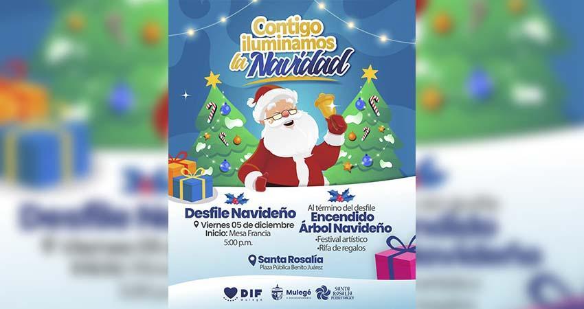 Invita la alcaldesa Edith Aguilar al tradicional desfile navideño y al encendido del árbol 2025