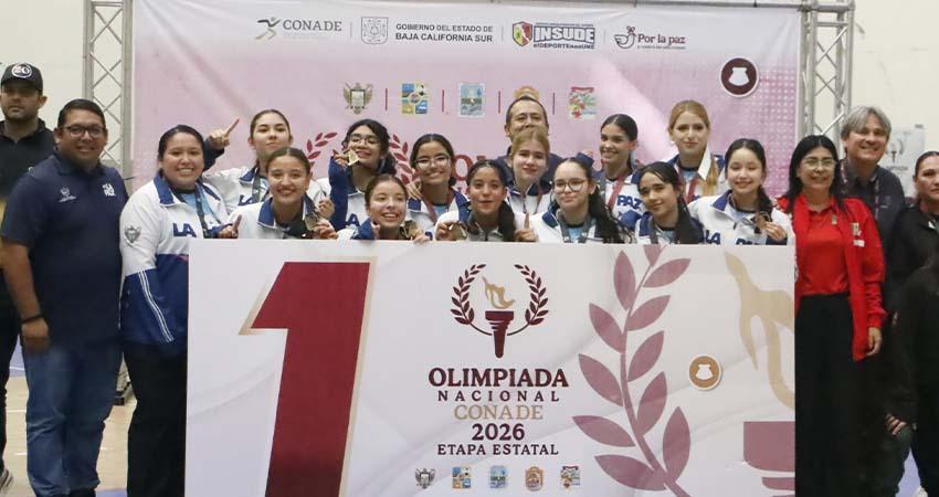 Obtienen voleibolistas paceños 5 medallas de oro y una de plata en los clasificatorios