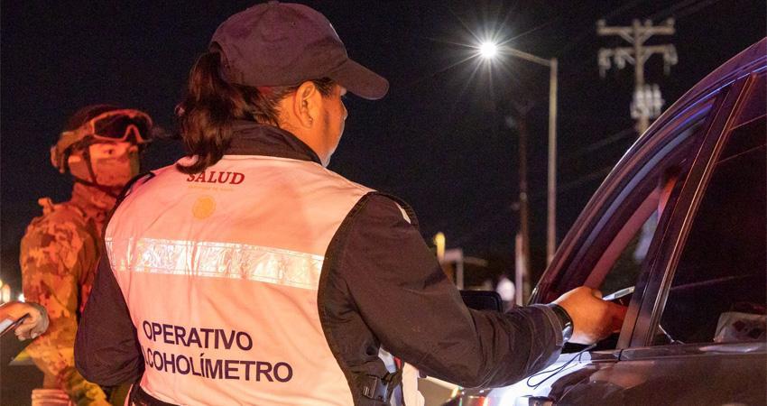 La Paz refuerza alcoholimetría y vigilancia por temporada decembrina