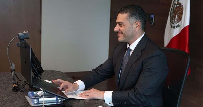 Harfuch acuerda con ministro de Canadá fortalecer la seguridad bilarteral